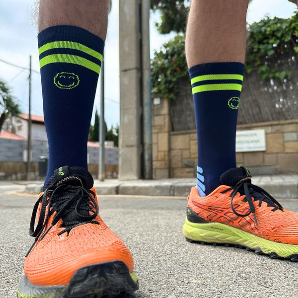 Calcetines Running Non Stop Azul Navy