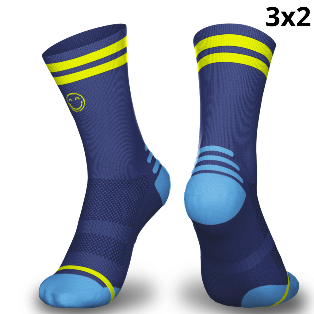 Calcetines Running Non Stop Azul Navy