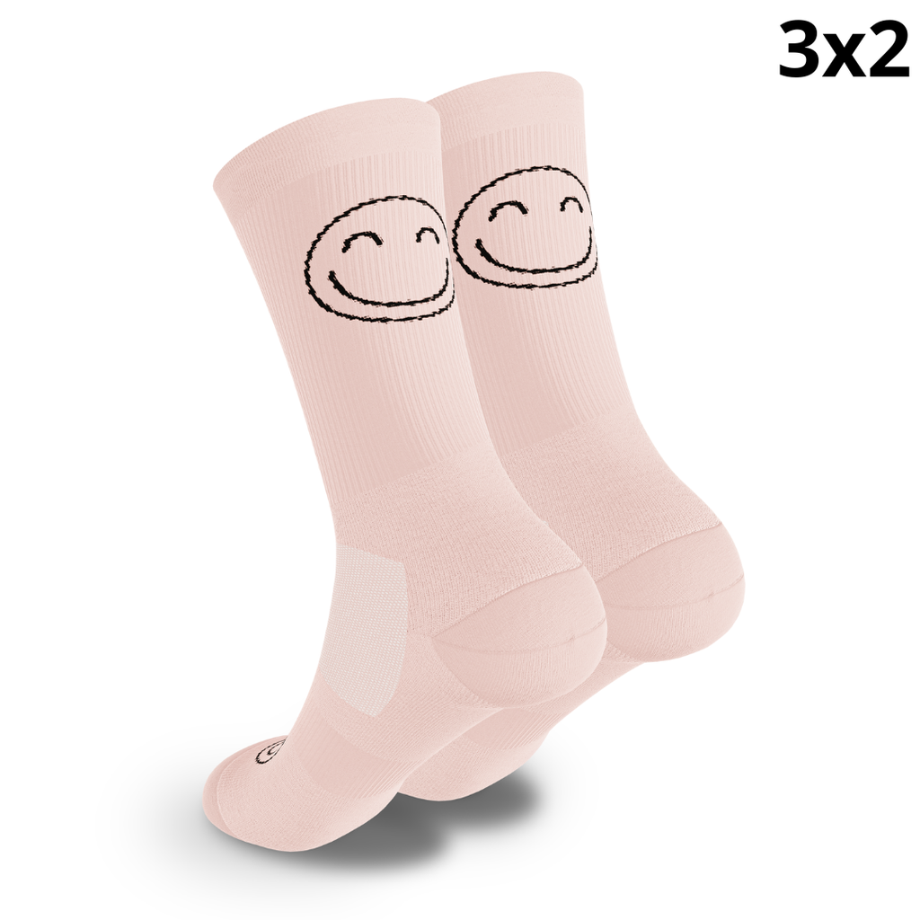 Calcetines Deportivos Happy Basics Rose