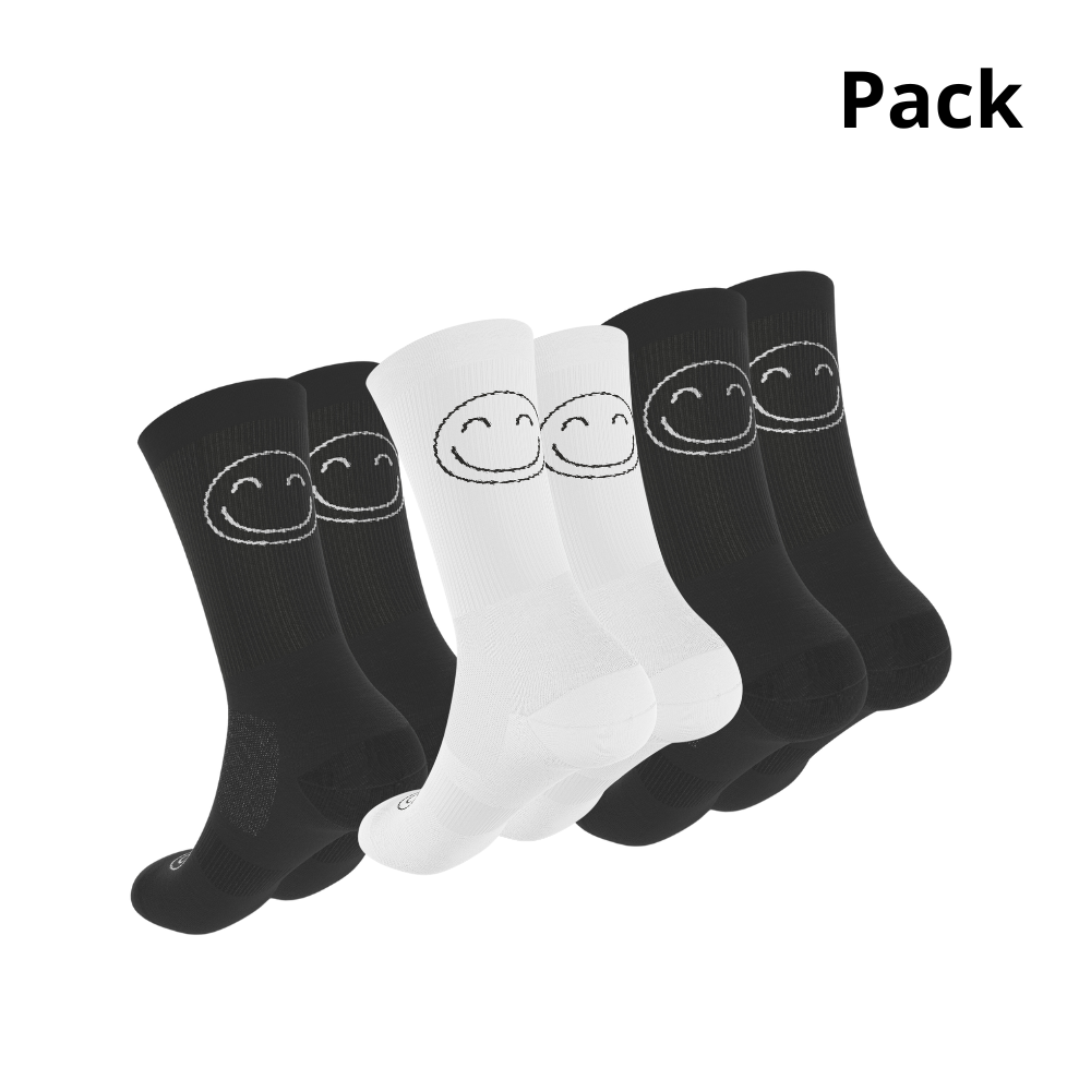 Calcetines Deportivos Happy Basics - Pack 3 uds
