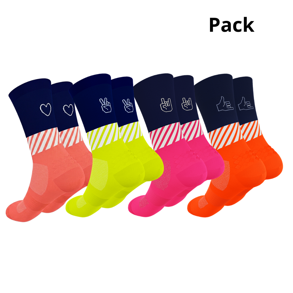 Pack 4x Calcetines Running Ultrarun Pro Fit