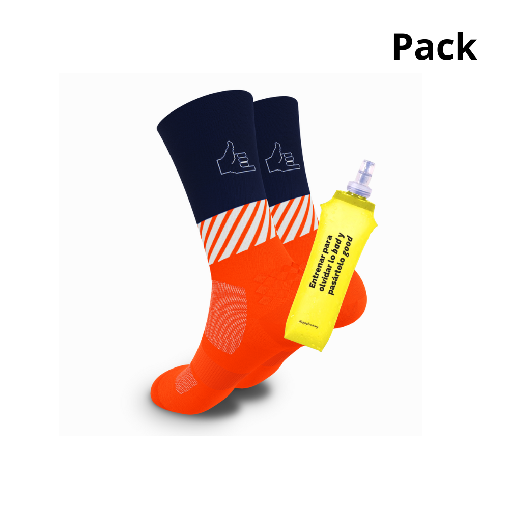 Pack Running Calcetines "UltraRun Pro" + Soft Flask