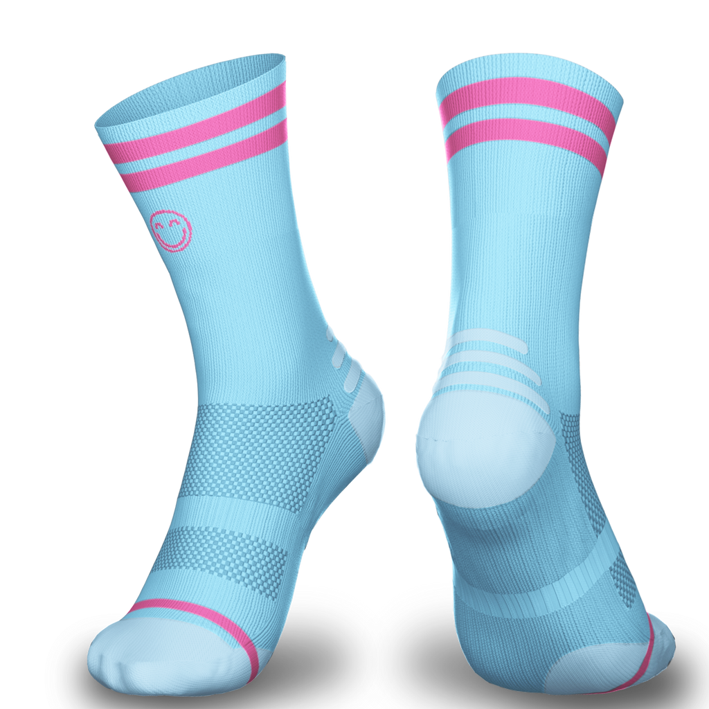 Calcetines Running Non Stop Azul Cielo
