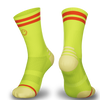 Calcetines Running Non Stop Amarillo Flúor