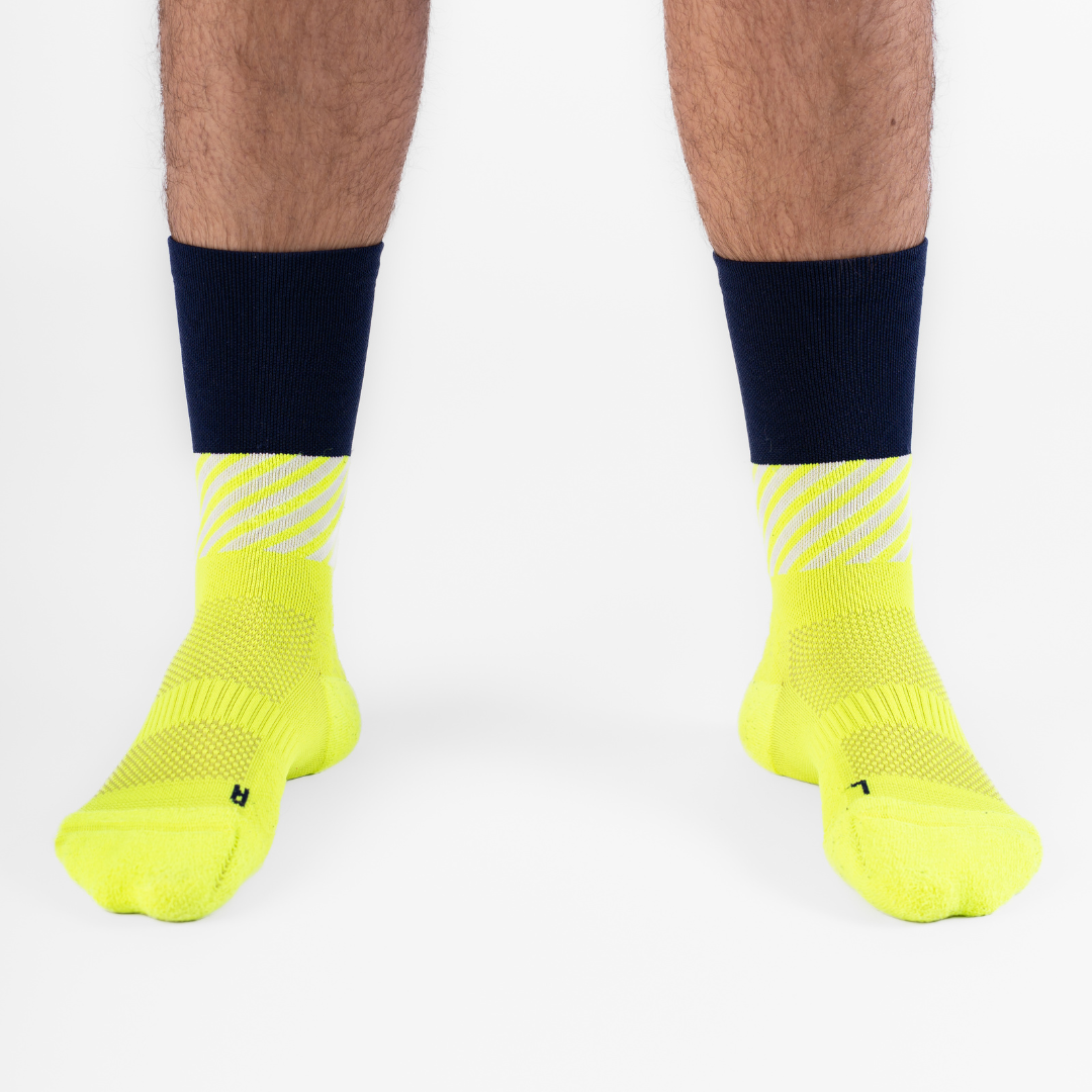 Running Socks Ultrarun Pro Fit  Fluor Yellow