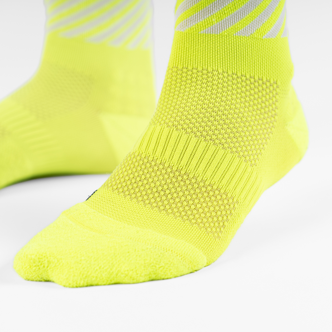 Running Socks Ultrarun Pro Fit  Fluor Yellow