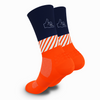 Calcetines Running Ultrarun Pro Fit Naranja Flúor