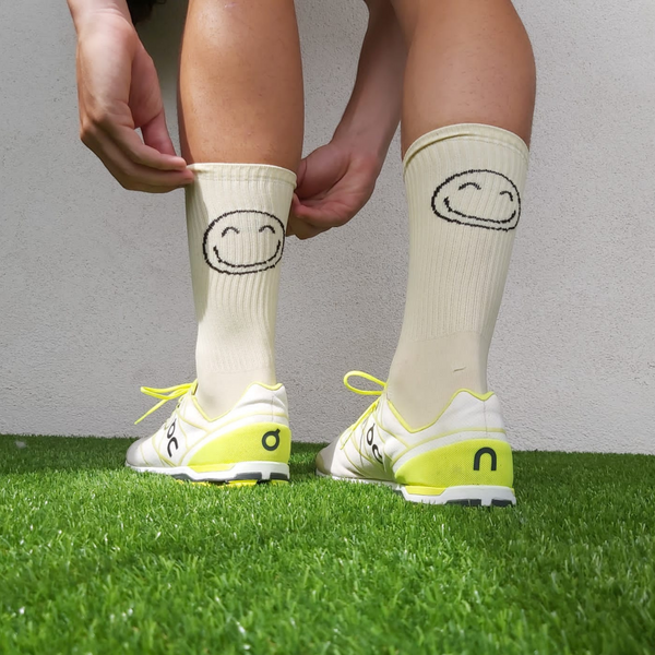 Sports Socks Happy Basics Yellow