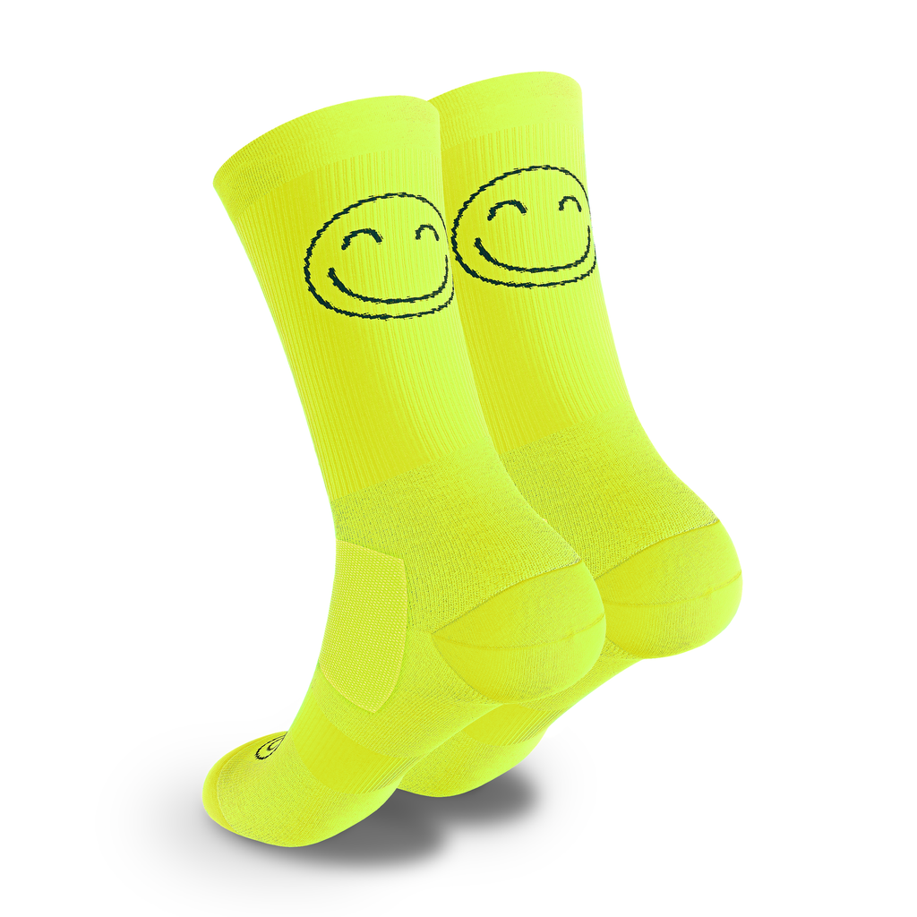 Calcetines Deportivos Happy Basics Flúor