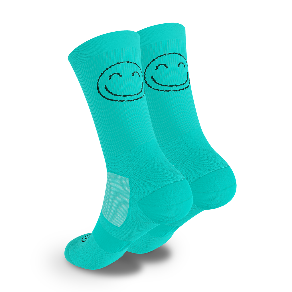 Calcetines Deportivos Happy Basics Turquoise
