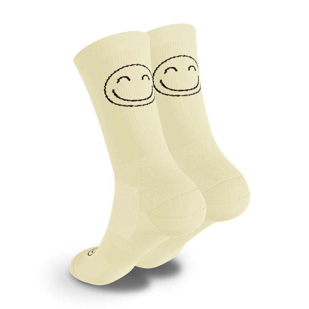 Calcetines Deportivos Happy Basics Yellow
